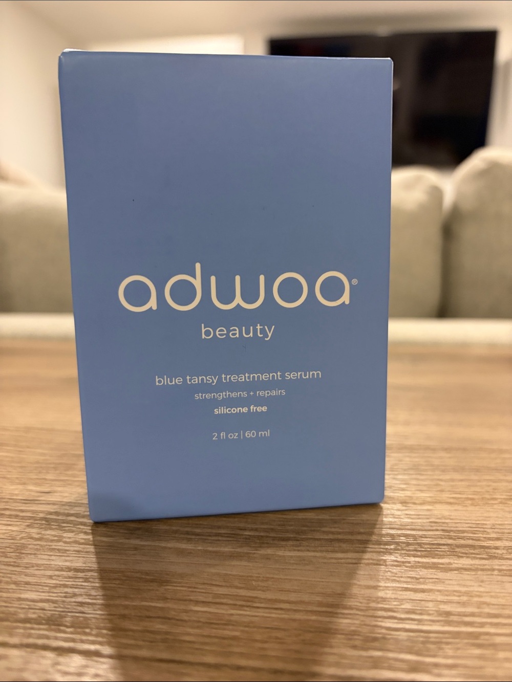 adwoa beauty blue tansy treatment serum - blue packaging